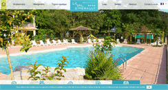 Desktop Screenshot of camping-levaldherault.com